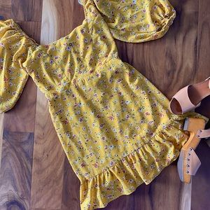Lulus Yellow Dress